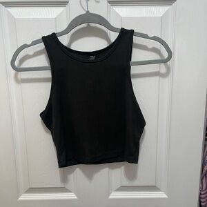 SHEIN Classic Black Sleeveless Crop Top